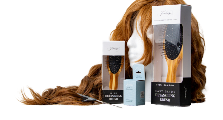 Easy Glide Bamboo Detangle Brush By Fortune