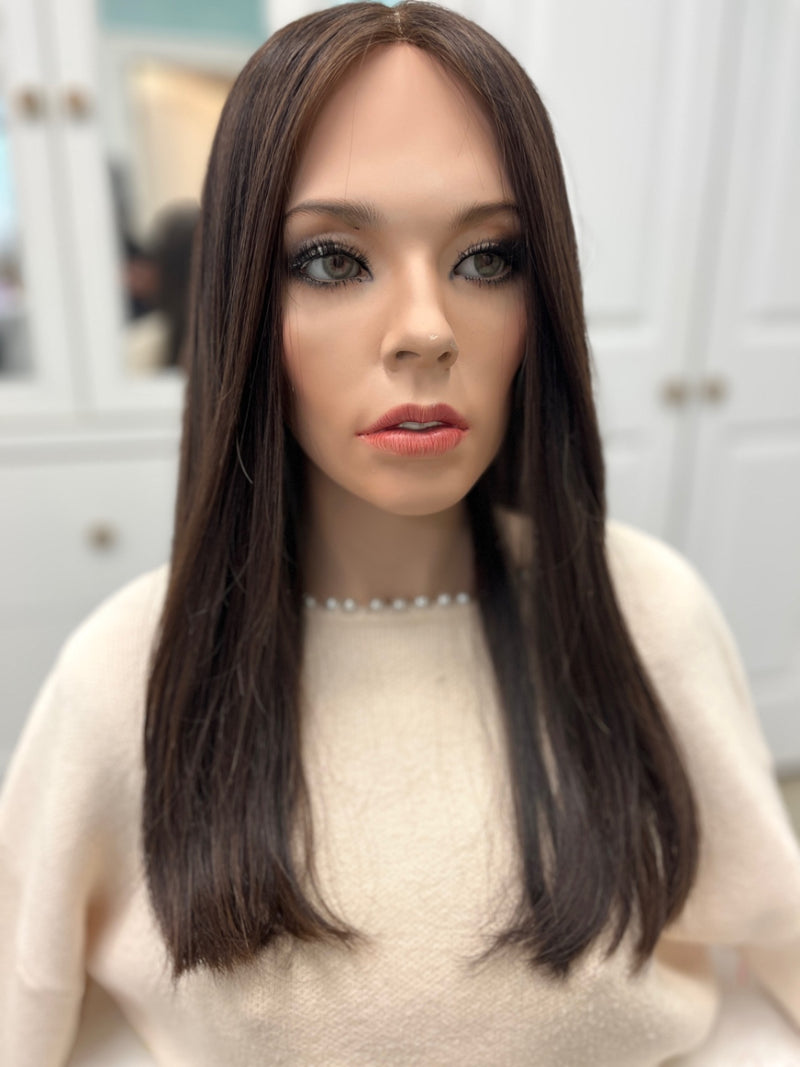 Irene Closed lace top 18"