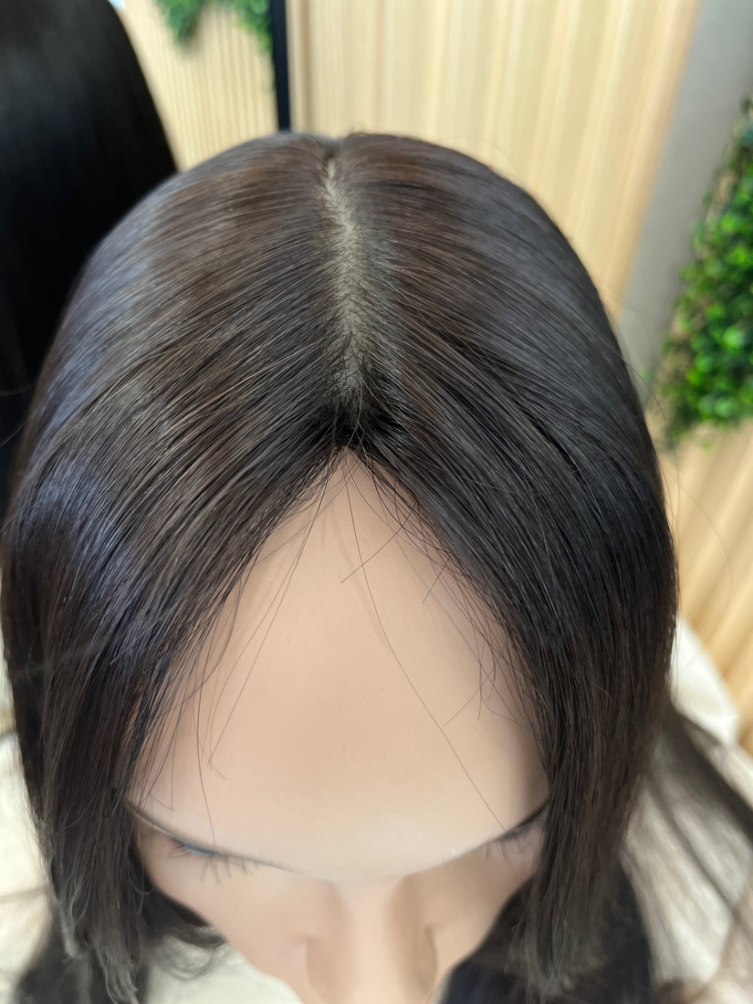 18" French top wig