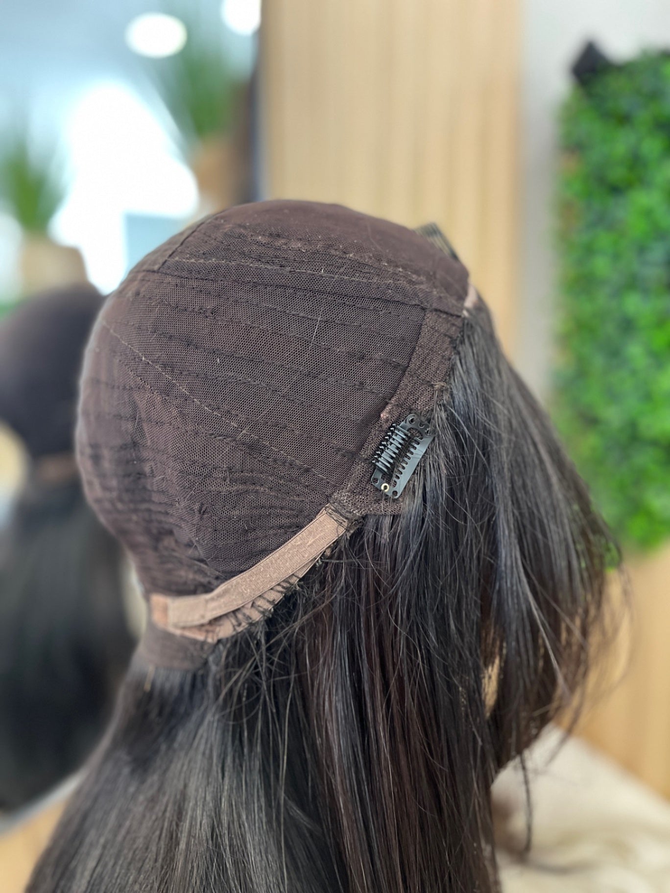 18" French top wig