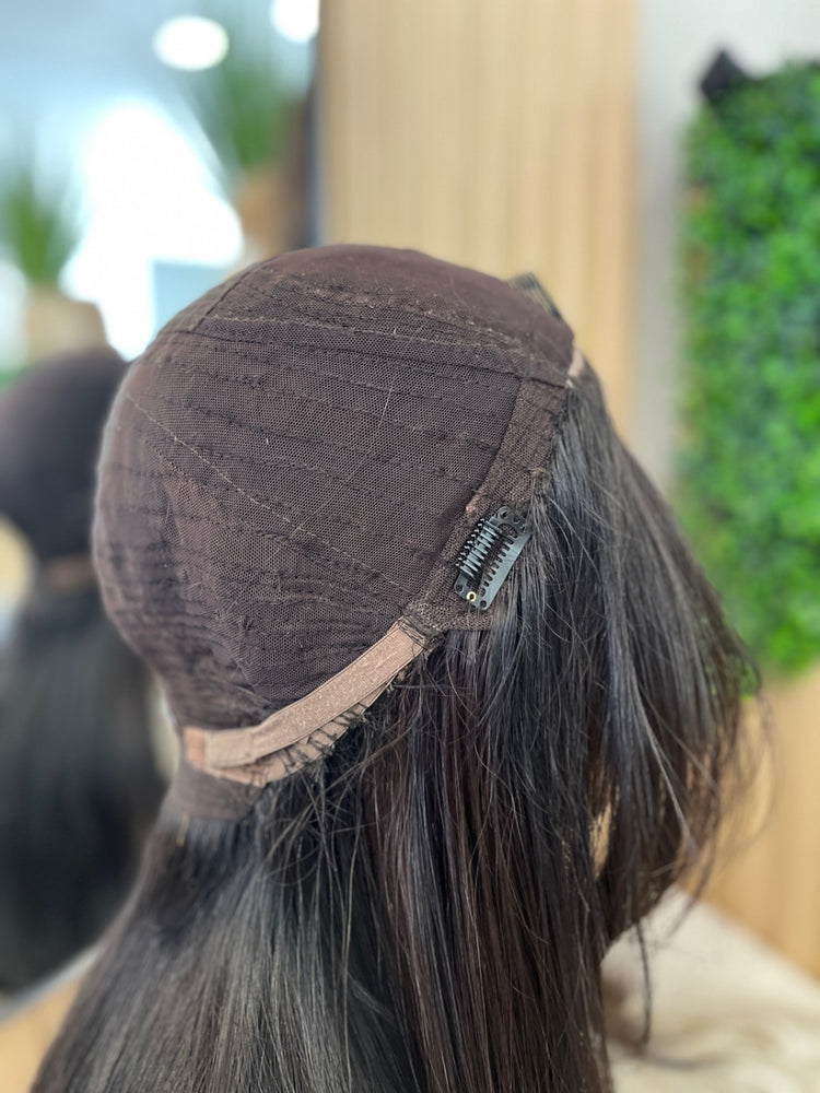 18" French top wig