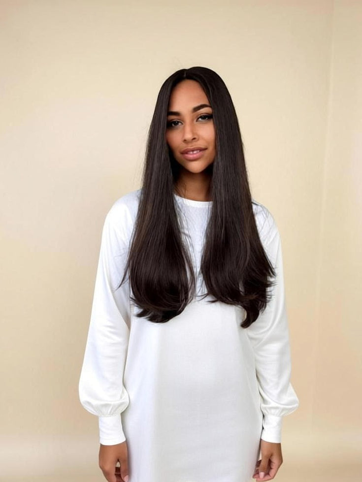 Tuni Silk French Top Wig - #2 - Dark Brown