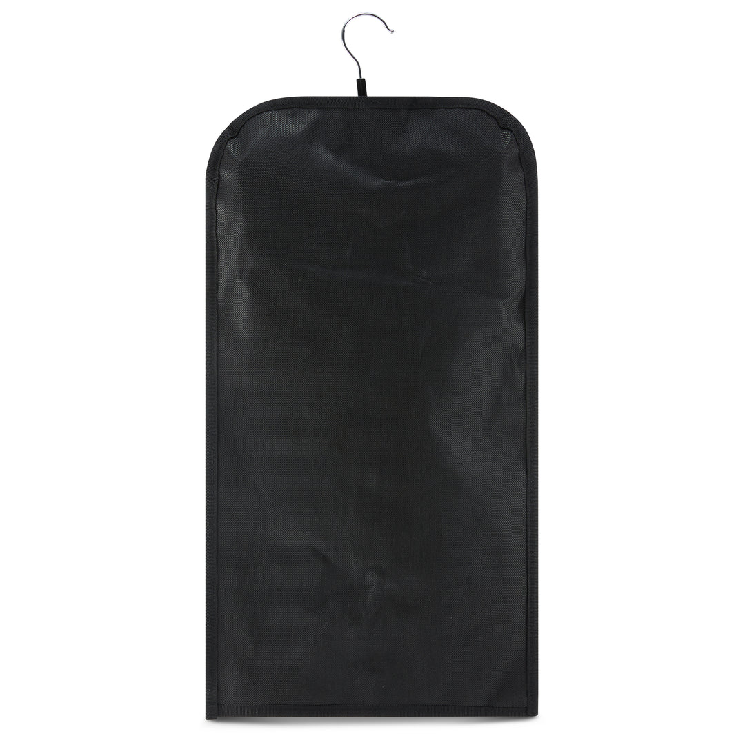 Canvas | Black Halo & Wig Travel Bag with Dual-Use Hanger