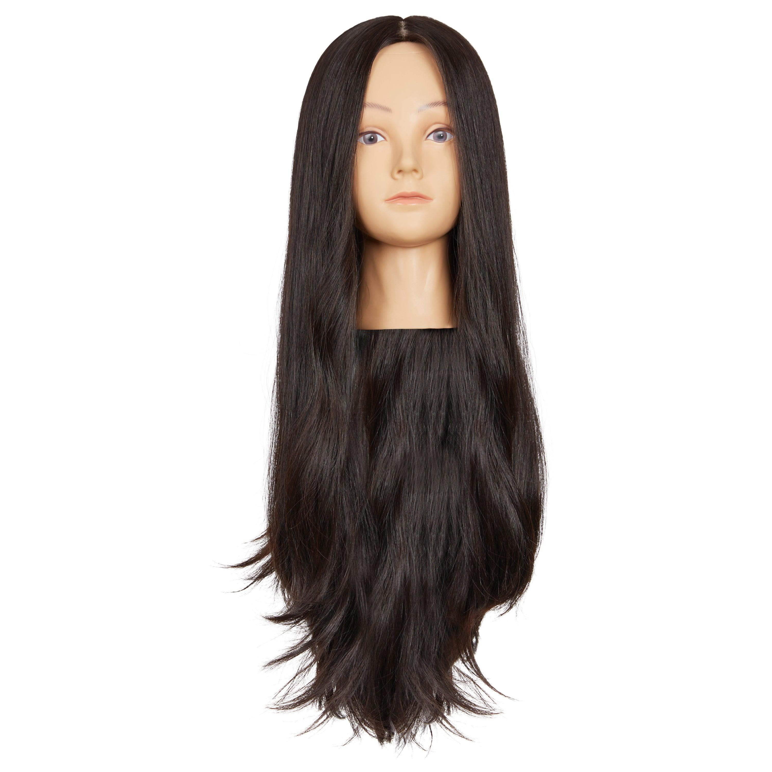 #1B DARKEST BROWN SILK FRENCH TOP WIGS - Fortune Wigs