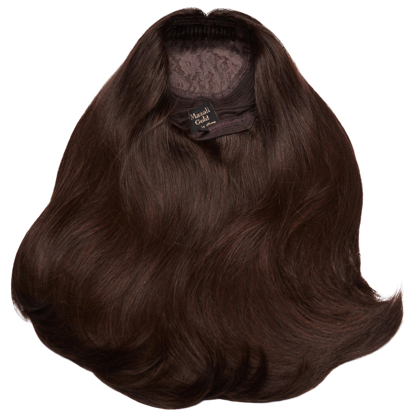 #4-6 DARK/ MEDIUM BROWN SILK FRENCH TOP WIGS - Fortune Wigs