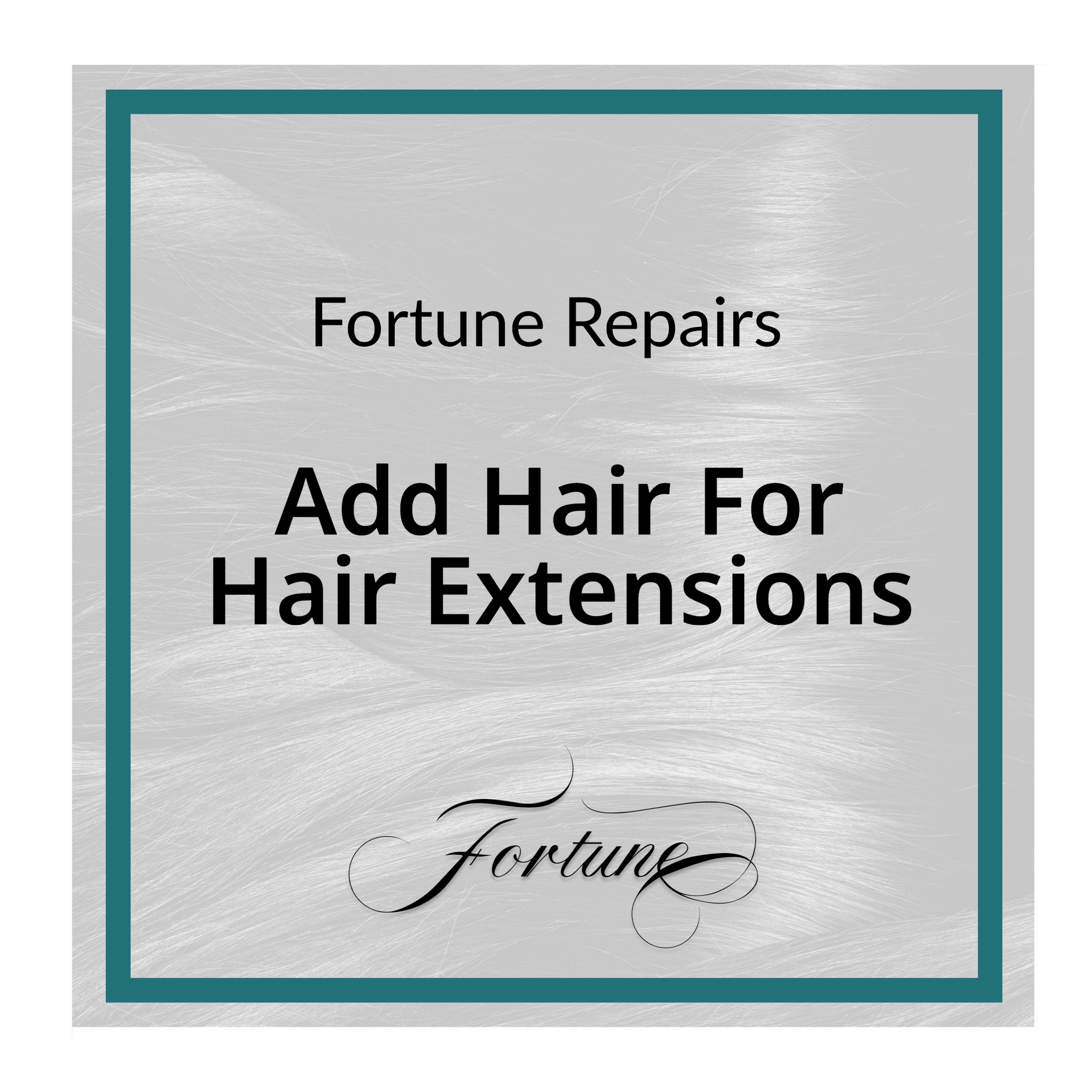 Add Hair For Hair Extension - Fortune Wigs