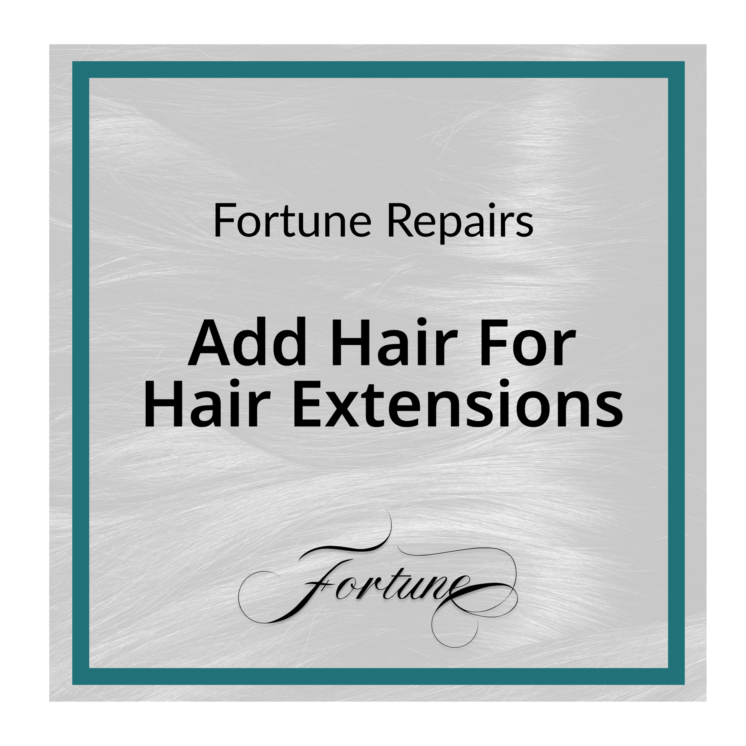 Add Hair For Hair Extension - Fortune Wigs