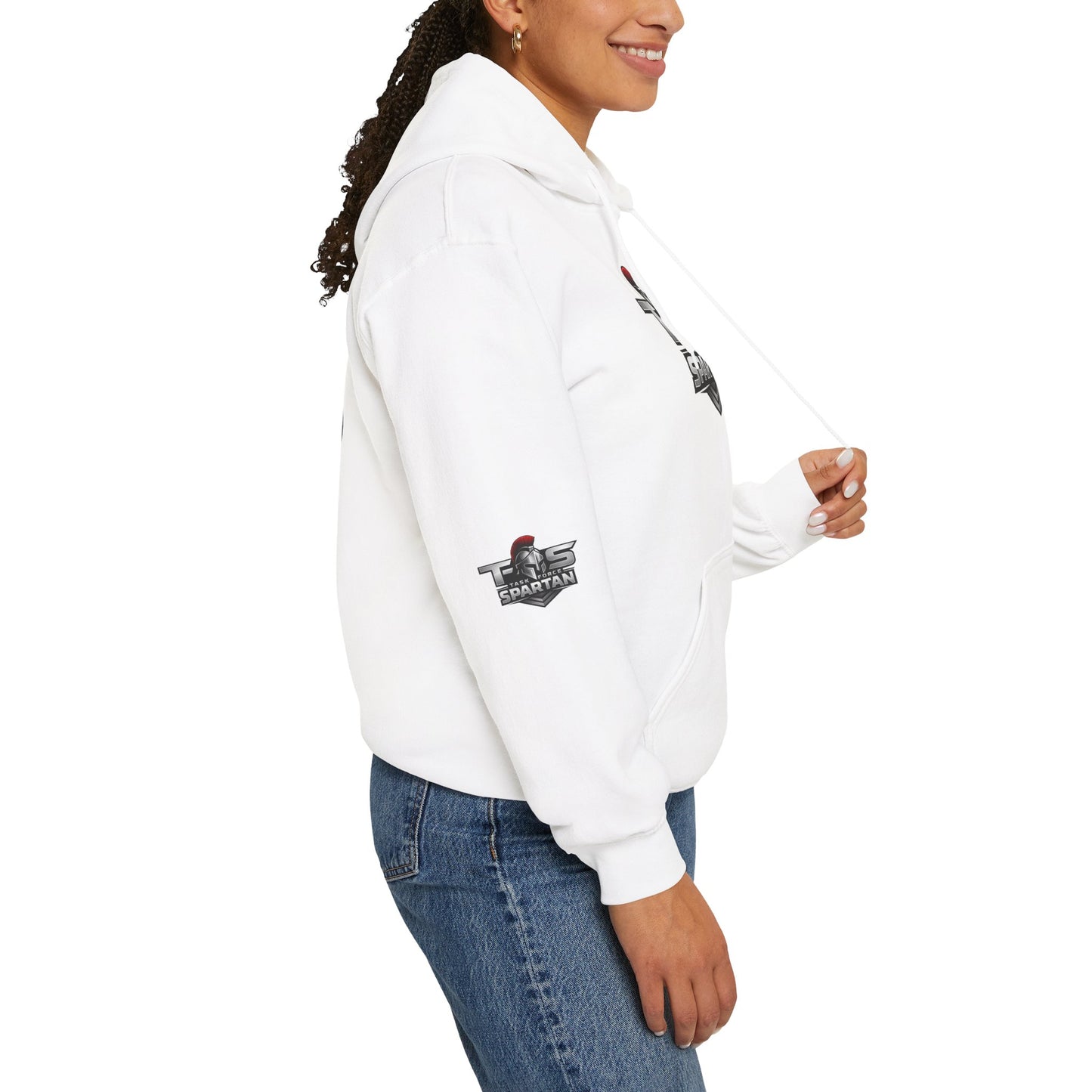 Spartan TFS Army Sergeant Hoodie — US Army Emblem Hoodie with “TFS” Graphic