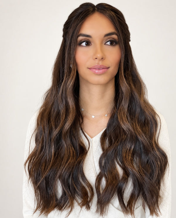 Model 1 — Half-up beach wave