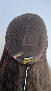 Inside back of the wig cap with its sewn Mazali label