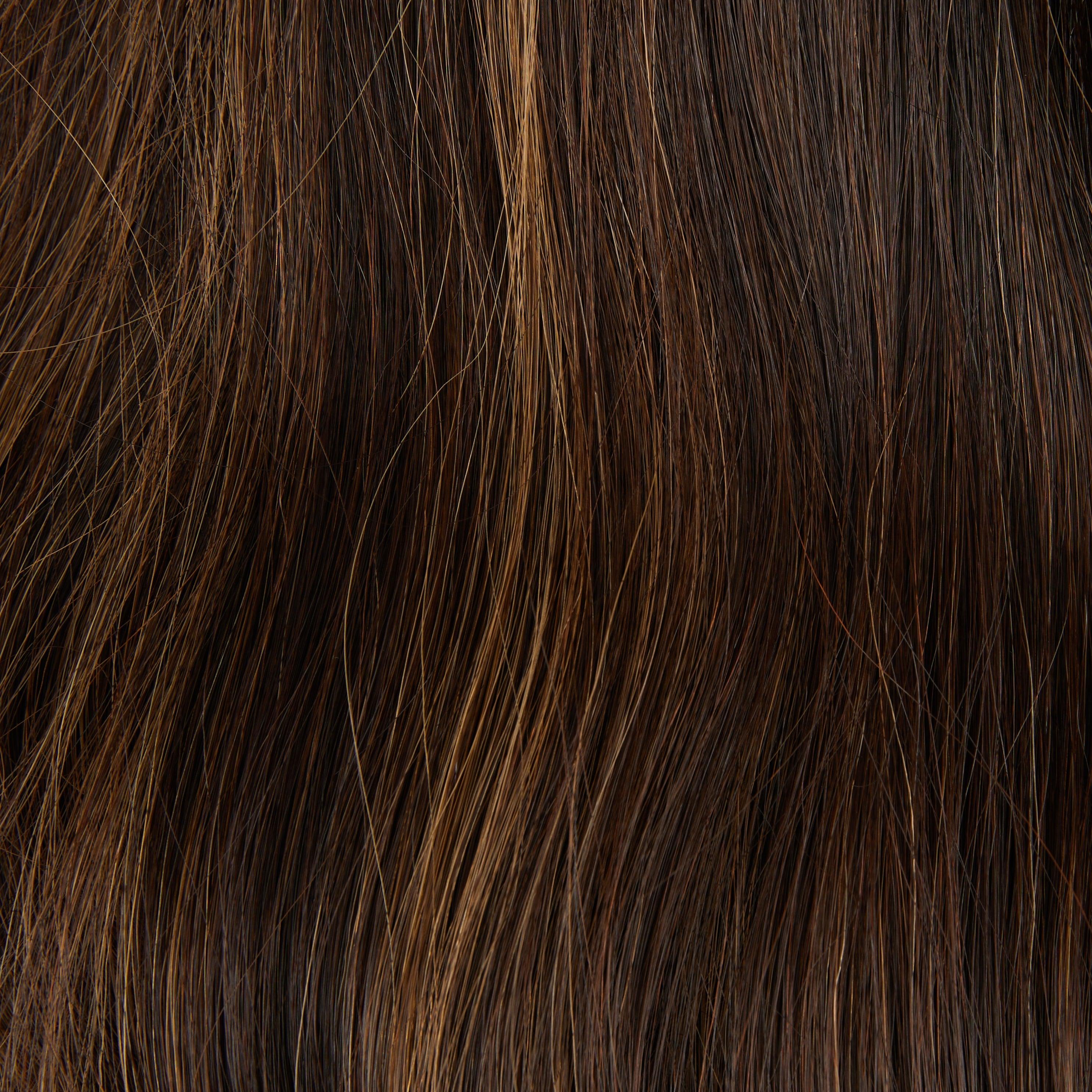 #2-12 - Dark Brown W- Blond Highlights CVP - Fortune Wigs