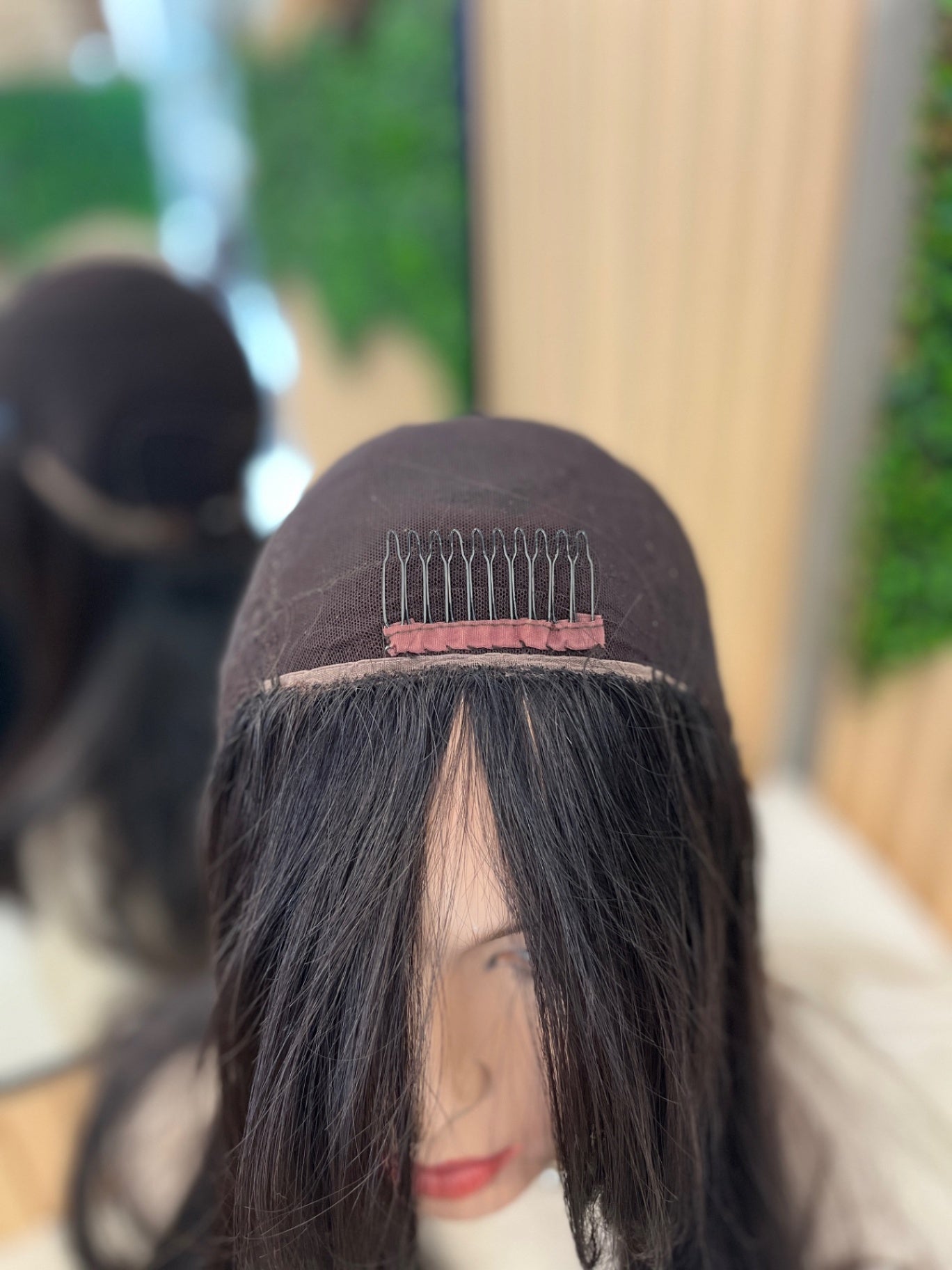 18" French top wig 
