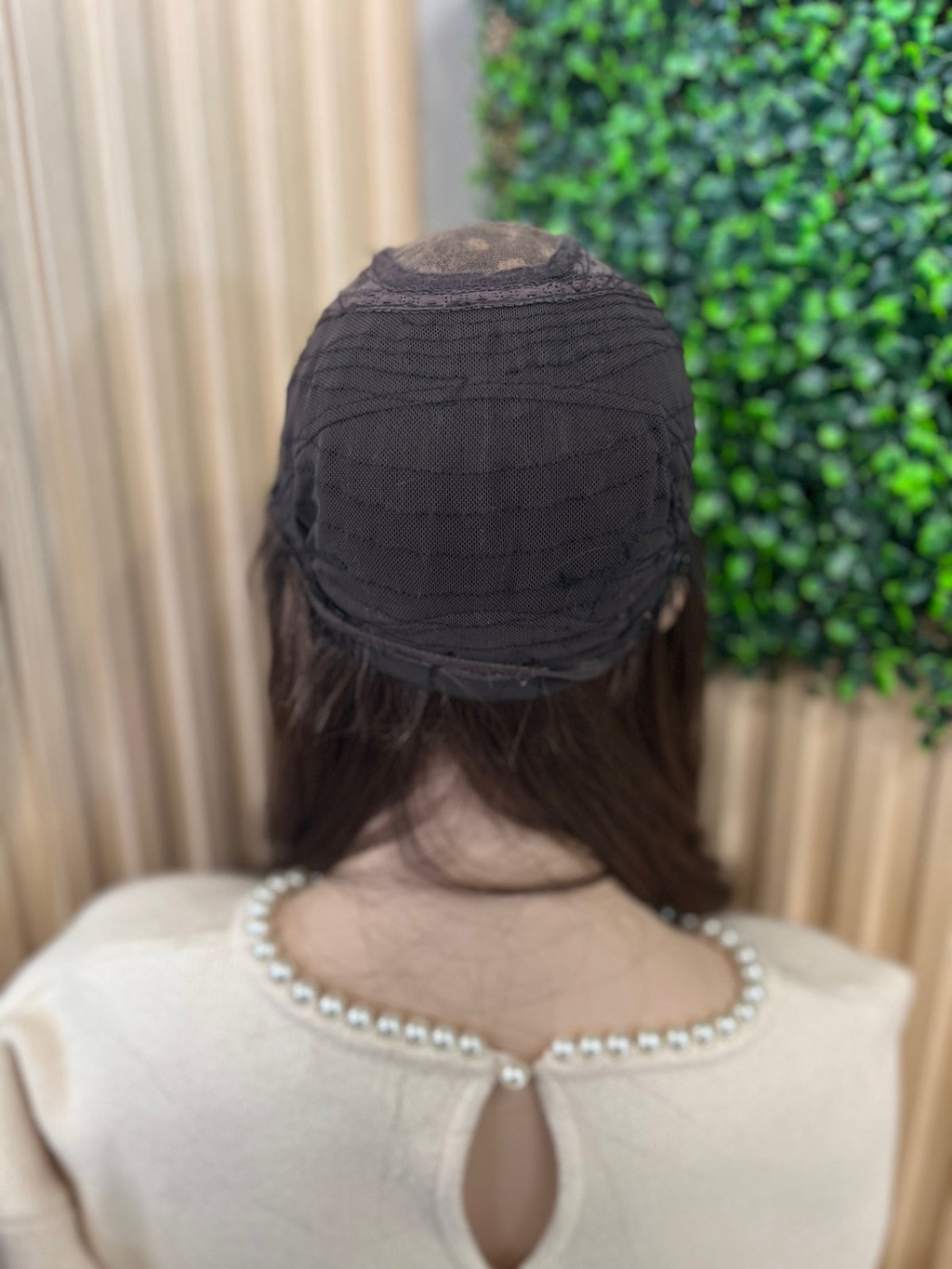 20" Lace Topper Brown