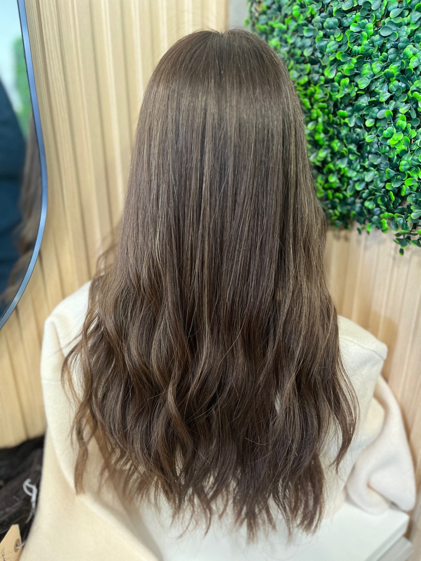 20" Lace Topper Brown