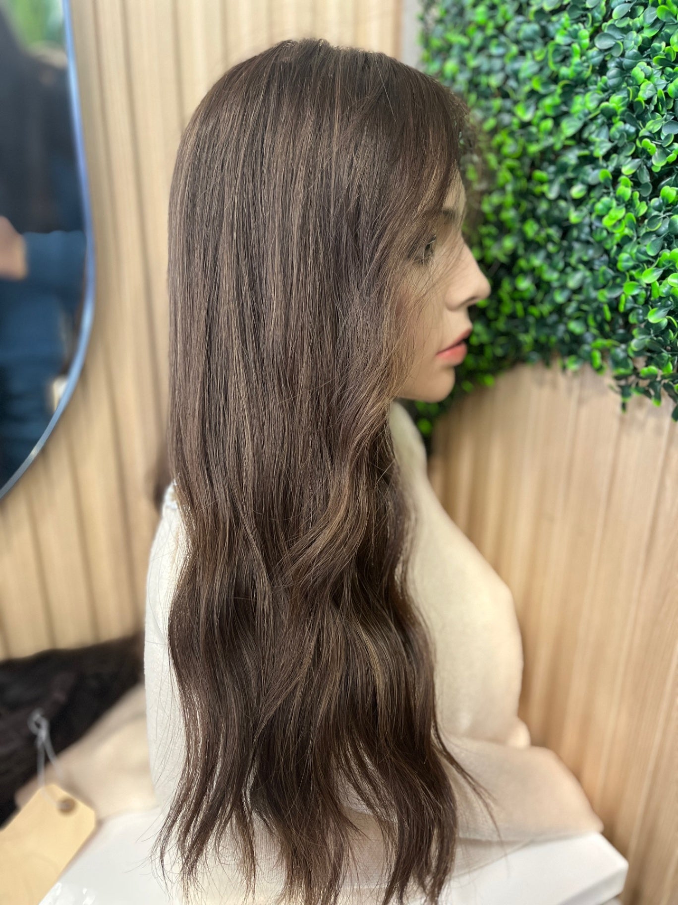 20" Lace Topper Brown