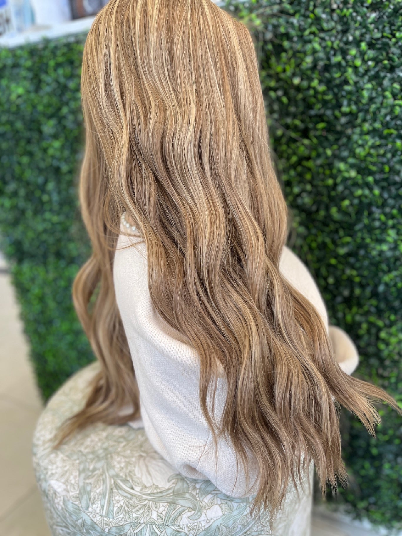 Mazali silk top 26" blonde