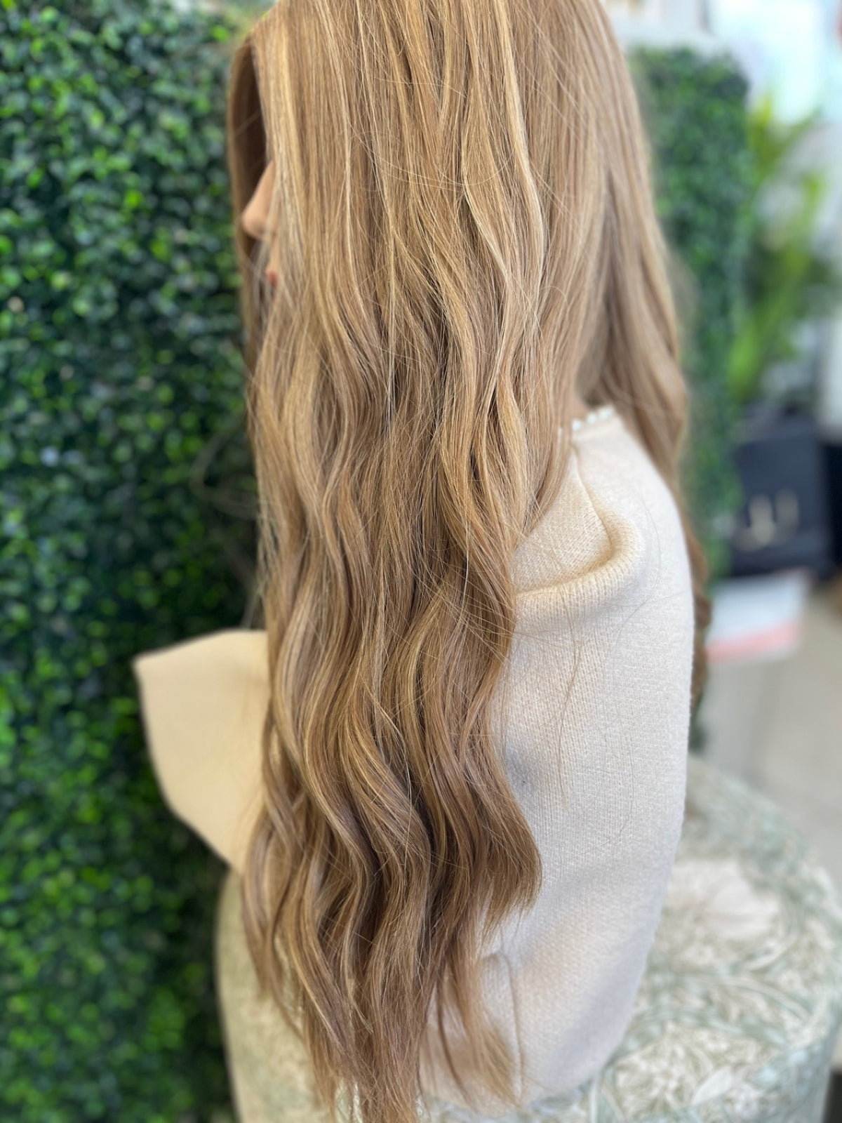 Mazali silk top 26" blonde