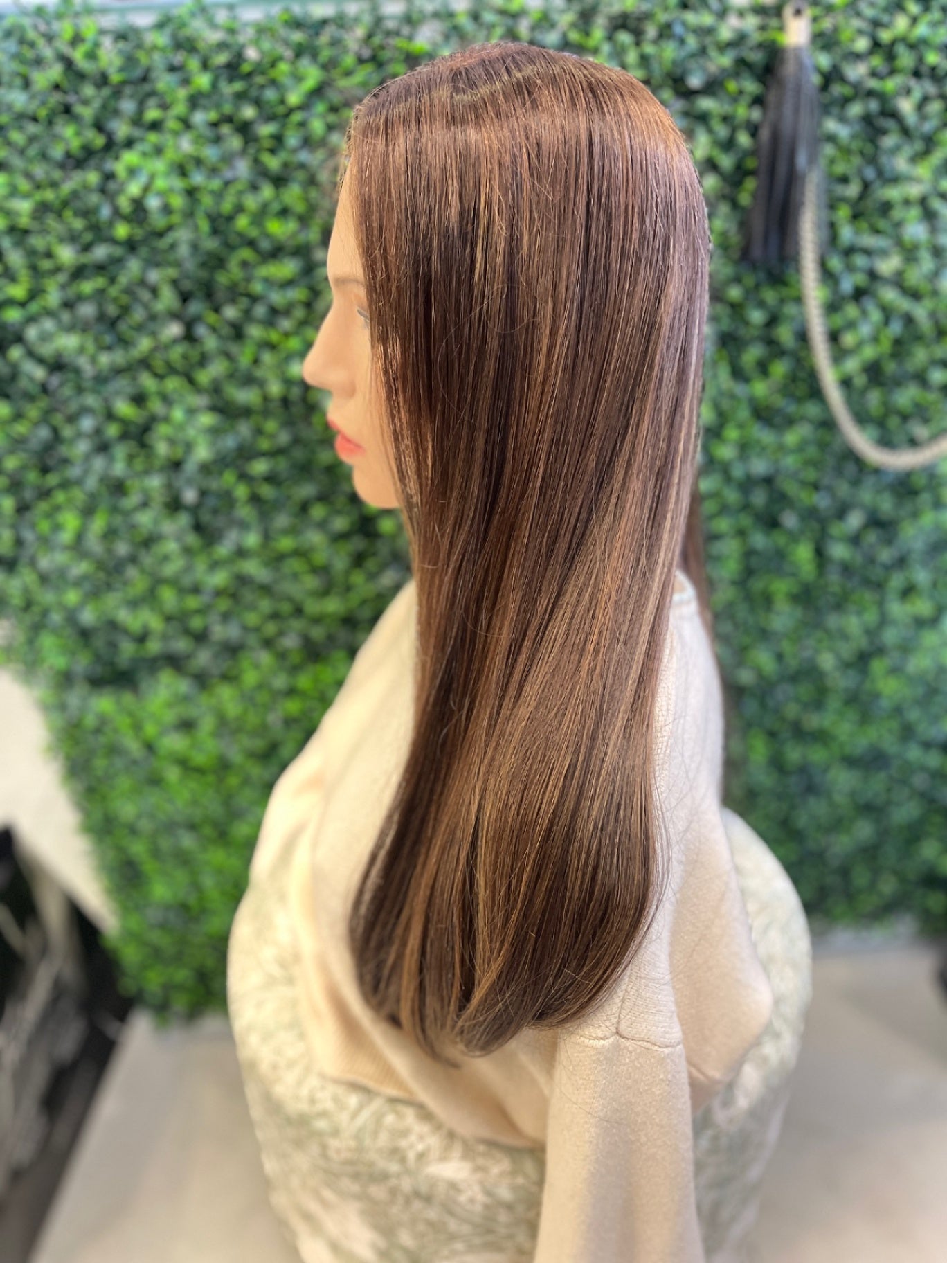 21" cue lace top lined