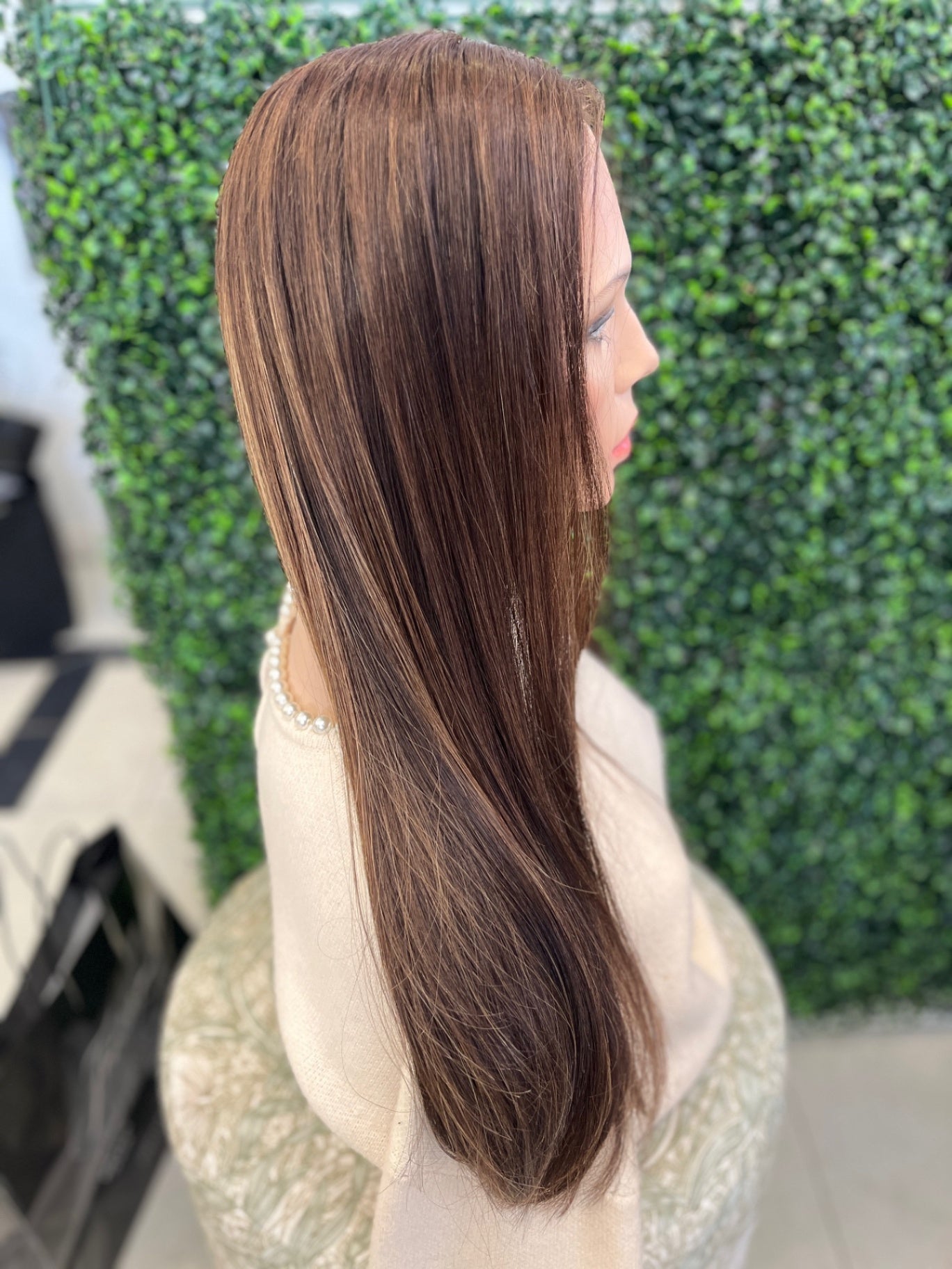 21" cue lace top lined