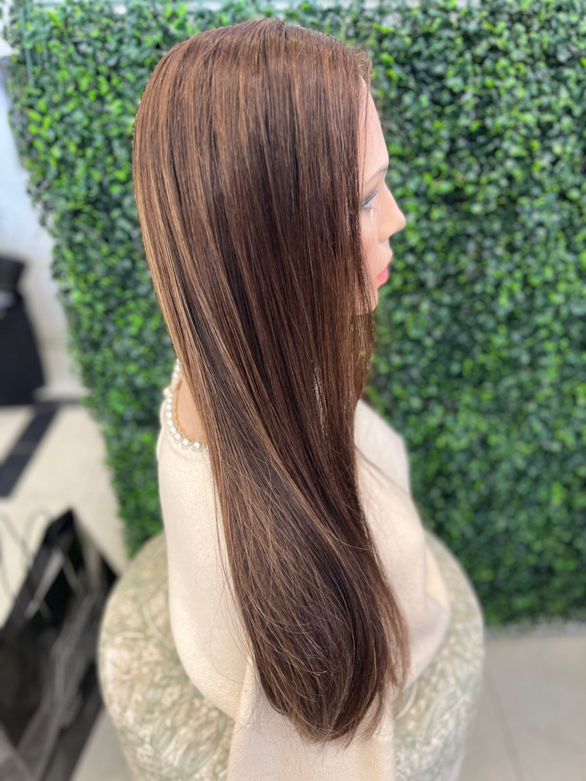 21" cue lace top lined