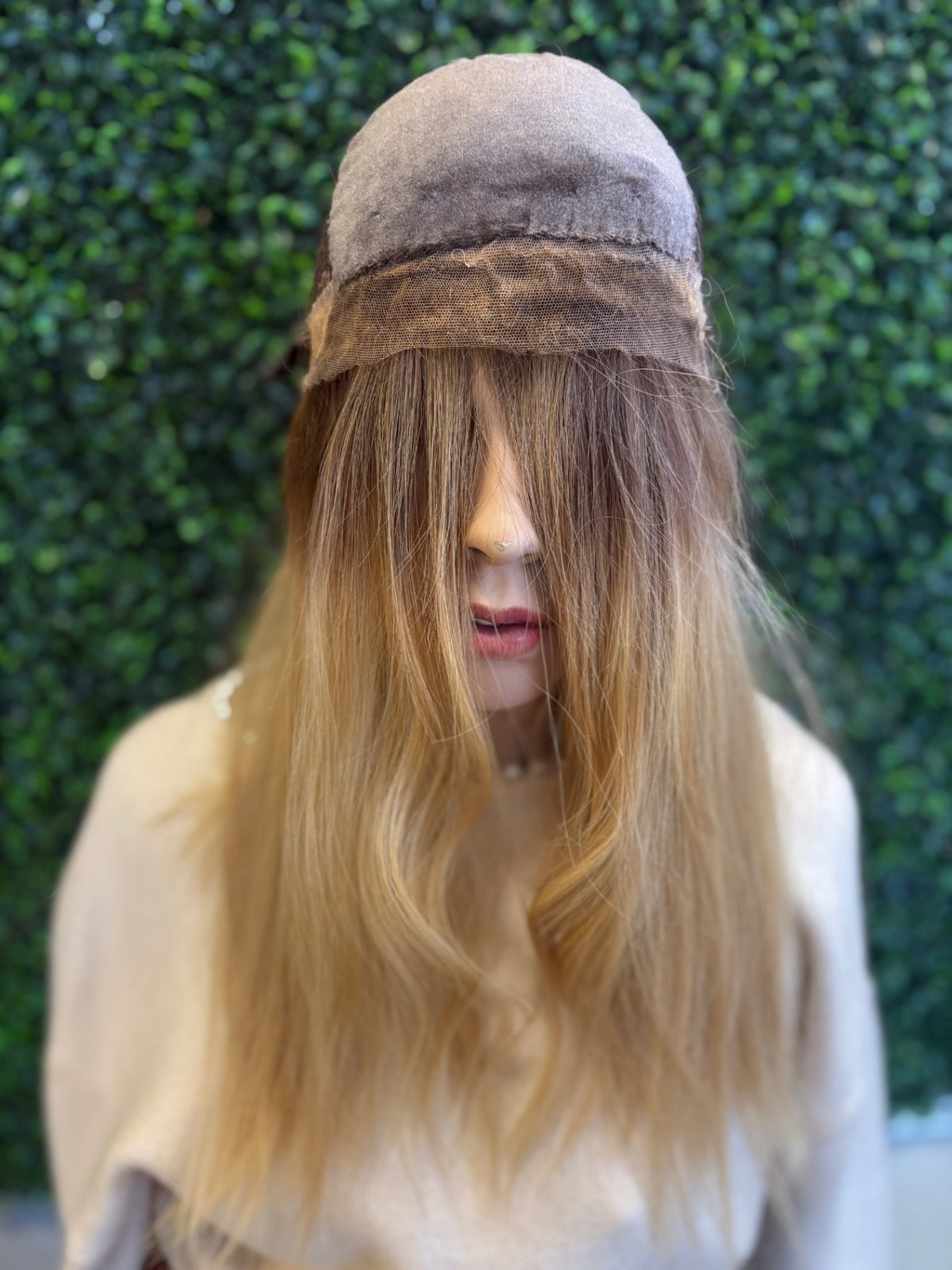 18" gold label yaffa lace front