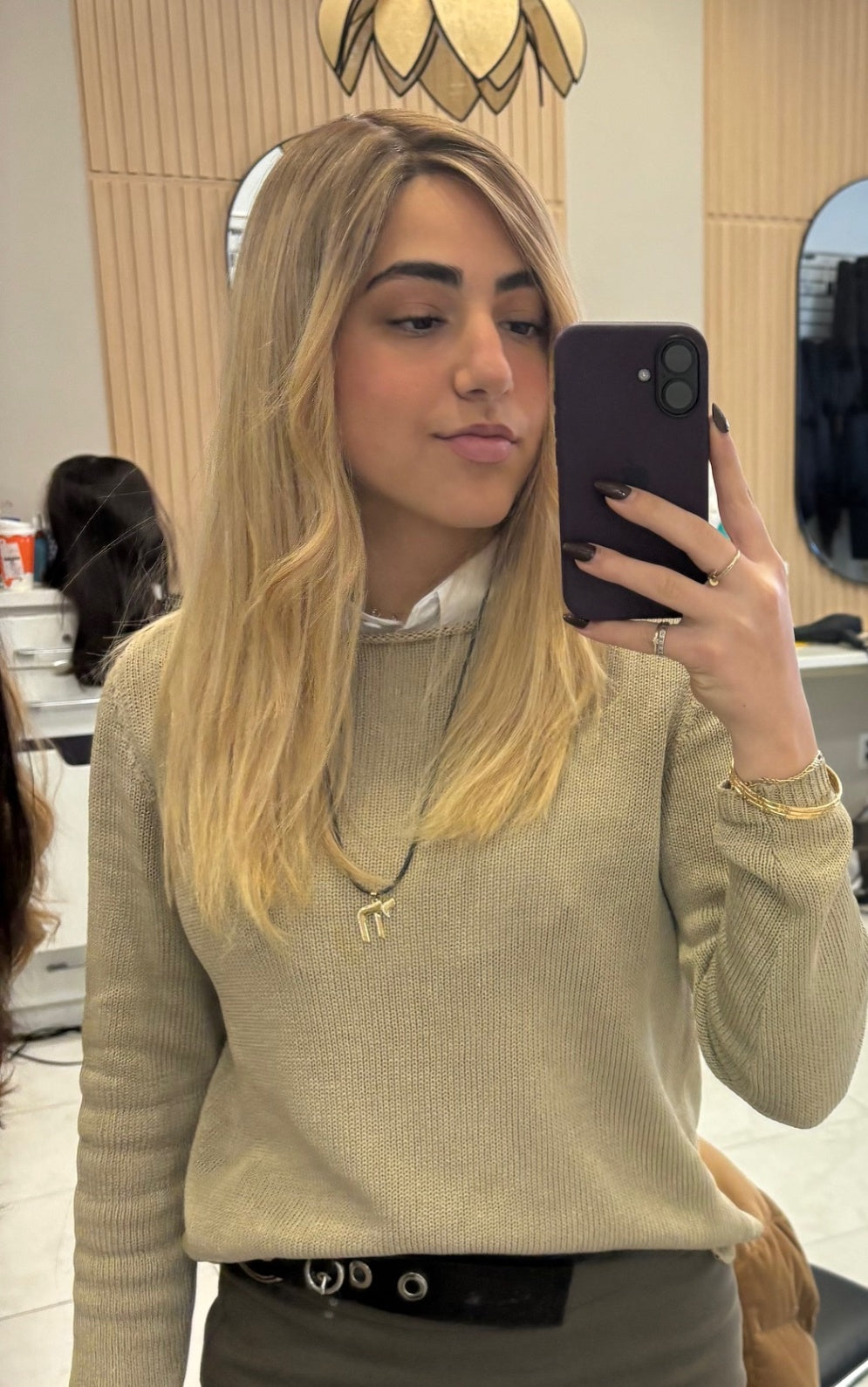 18" gold label yaffa lace front