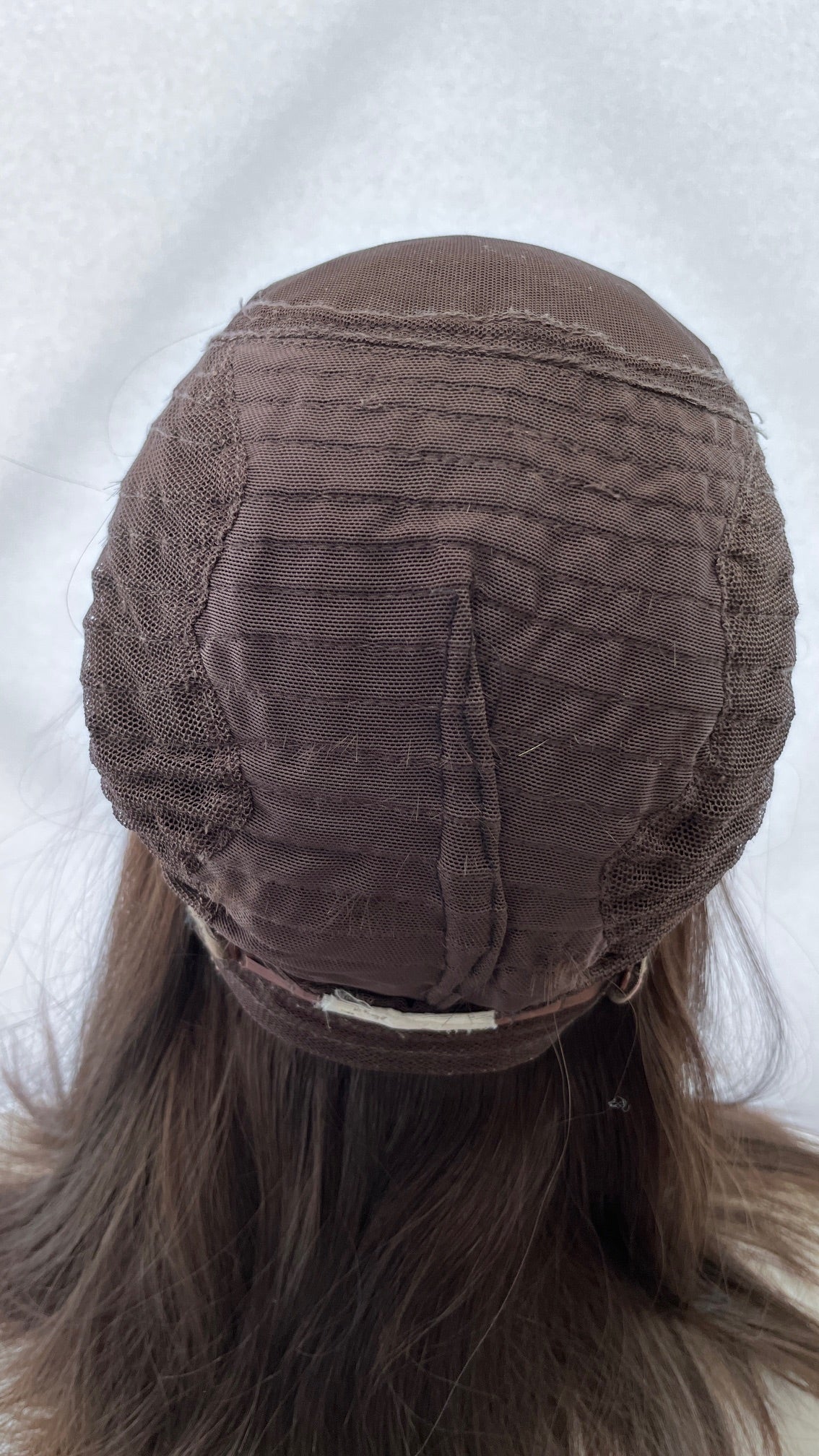 14" Wig With Curtain Bangs