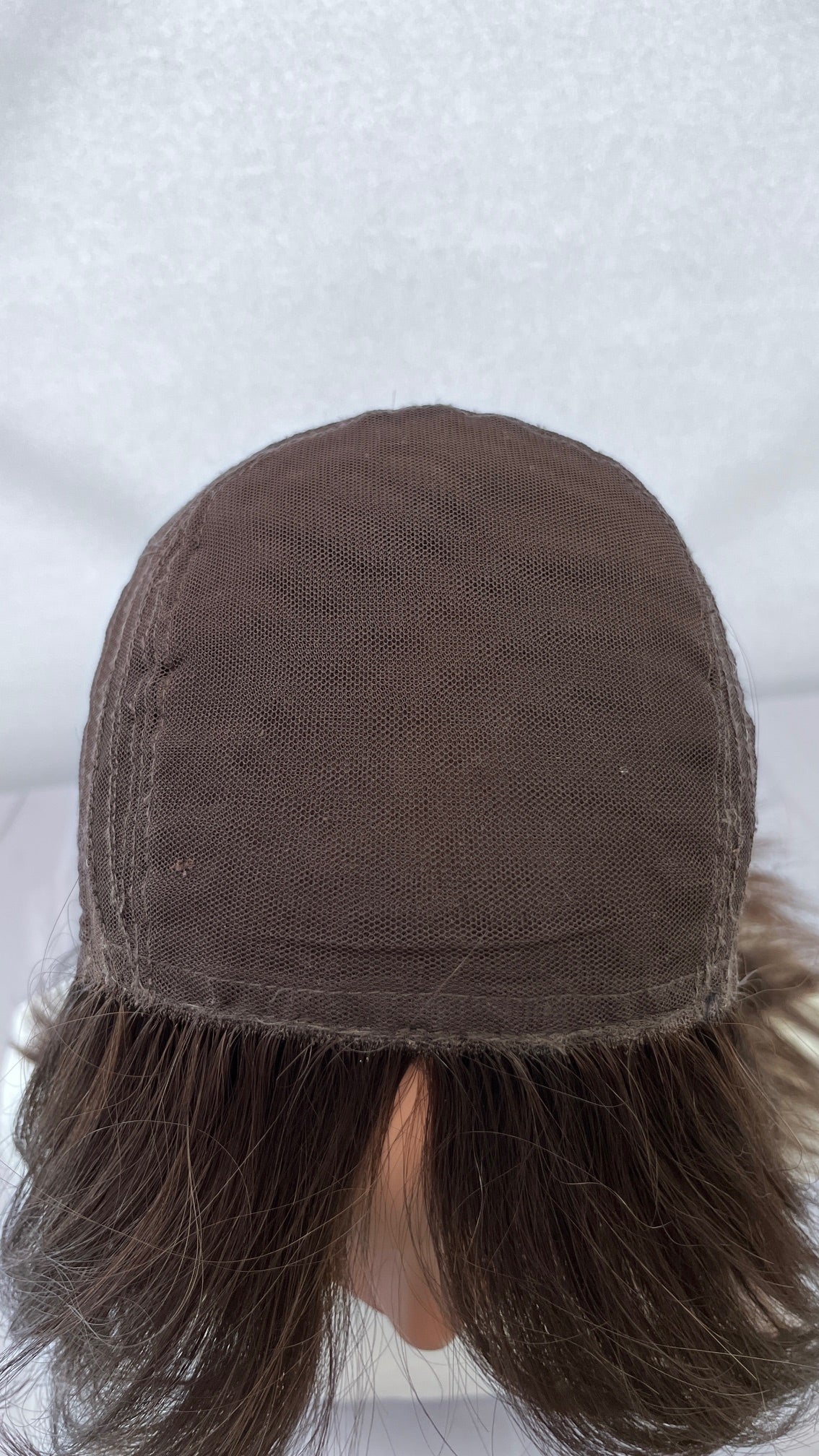 14" Wig With Curtain Bangs