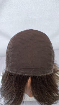 14" Wig With Curtain Bangs