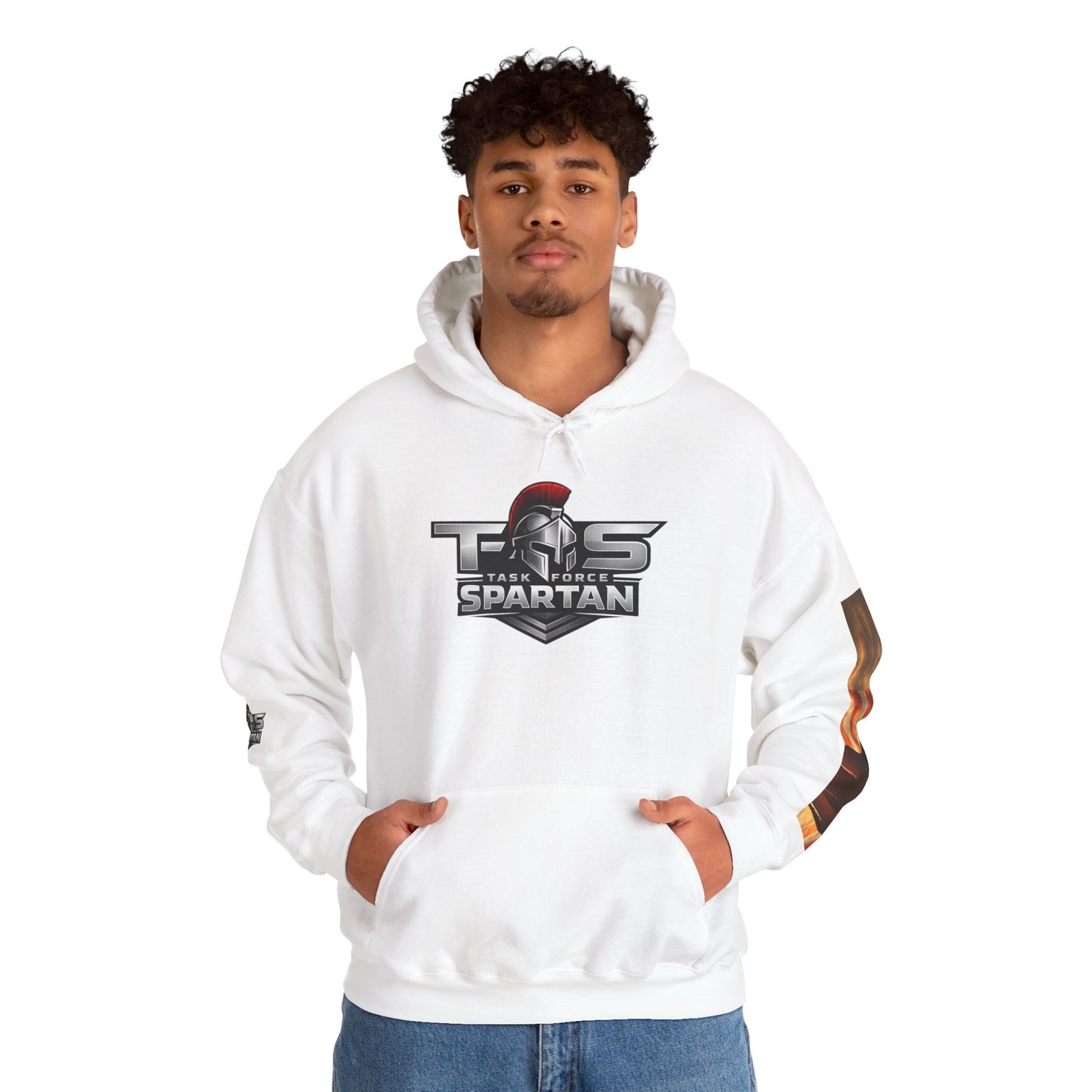 Spartan TFS Army Sergeant Hoodie — US Army Emblem Hoodie with “TFS” Graphic
