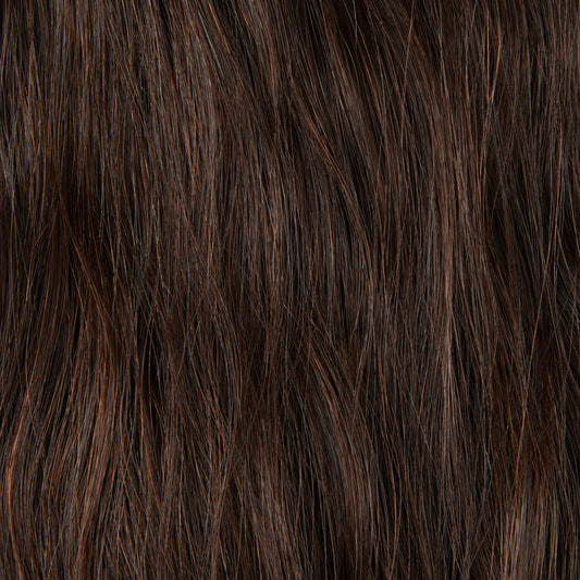 Dark Brown W/ Reddish Tones #3 French Wig