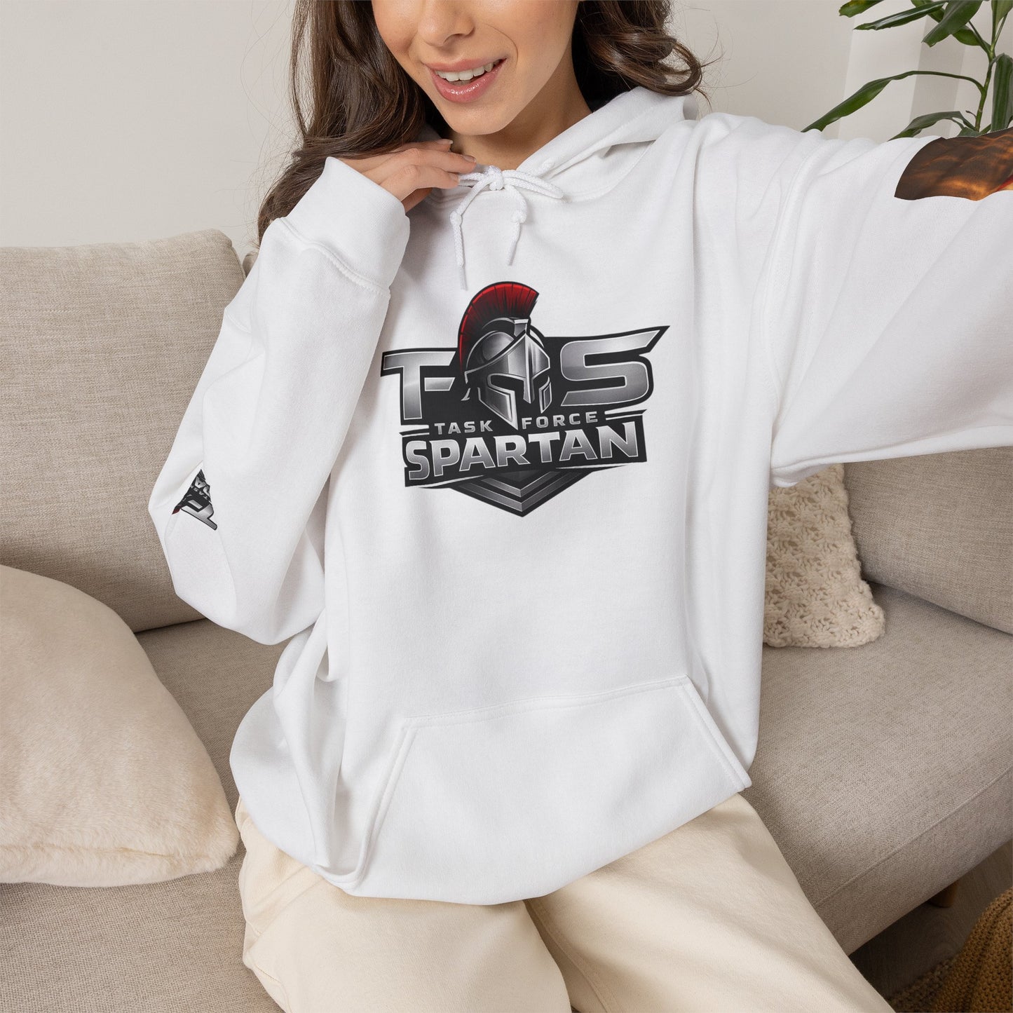 Spartan TFS Army Sergeant Hoodie — US Army Emblem Hoodie with “TFS” Graphic