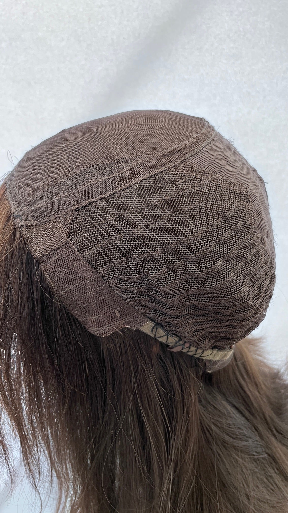 14" Wig With Curtain Bangs