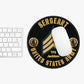 Sergeant United States Army Mouse Pad — Customizable Name "TFS Jacktom"