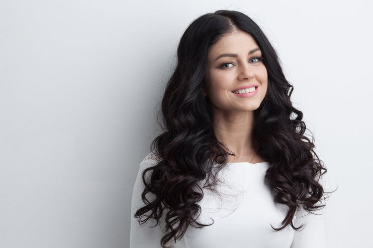 #1B DARKEST BROWN LACE TOP WIGS - Fortune Wigs