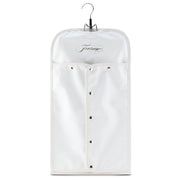 Faux Leather | White Wig Travel Bag with Dual-Use Hanger