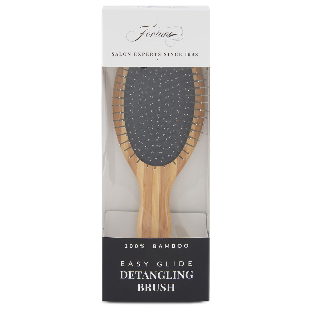Easy Glide Bamboo Detangle Brush By Fortune
