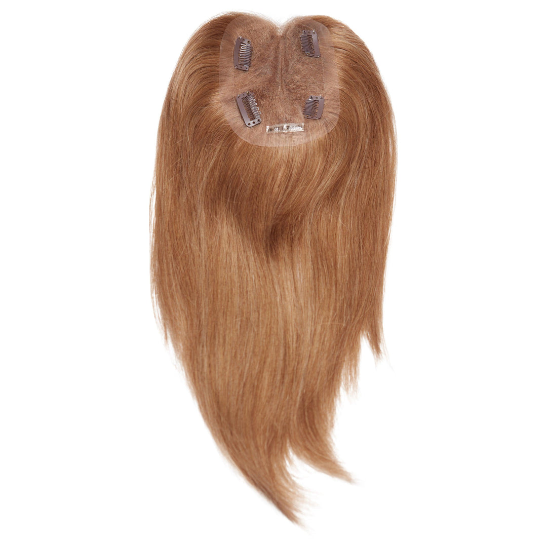 #10-6-8 - Medium Brown+Blonde LACE TOPPER - Fortune Wigs