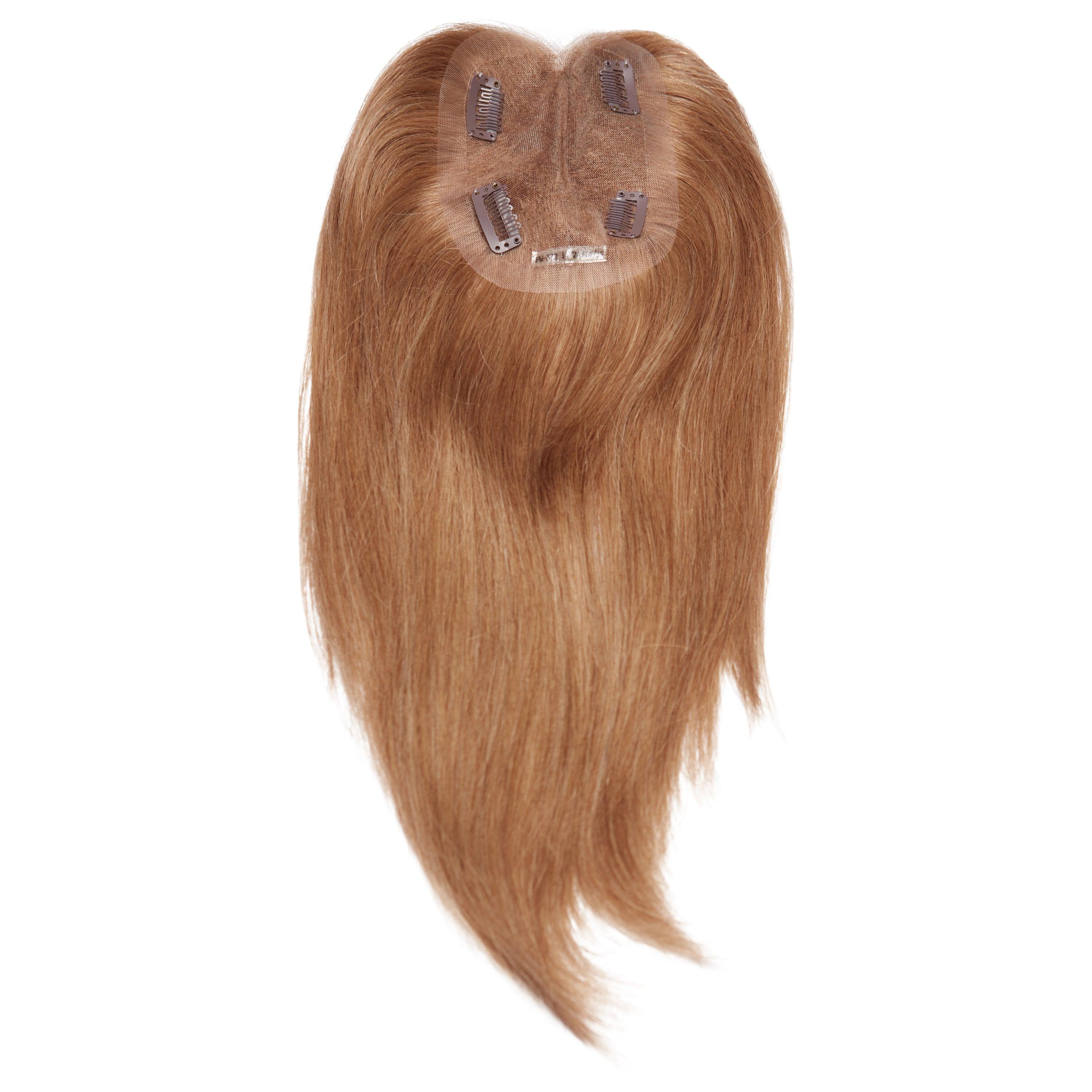 #10-6-8 - Medium Brown+Blonde LACE TOPPER - Fortune Wigs