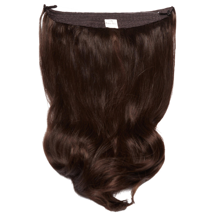 #10-6-8 LIGHT BROWN+BLONDE HALO EXTENSION - Fortune Wigs