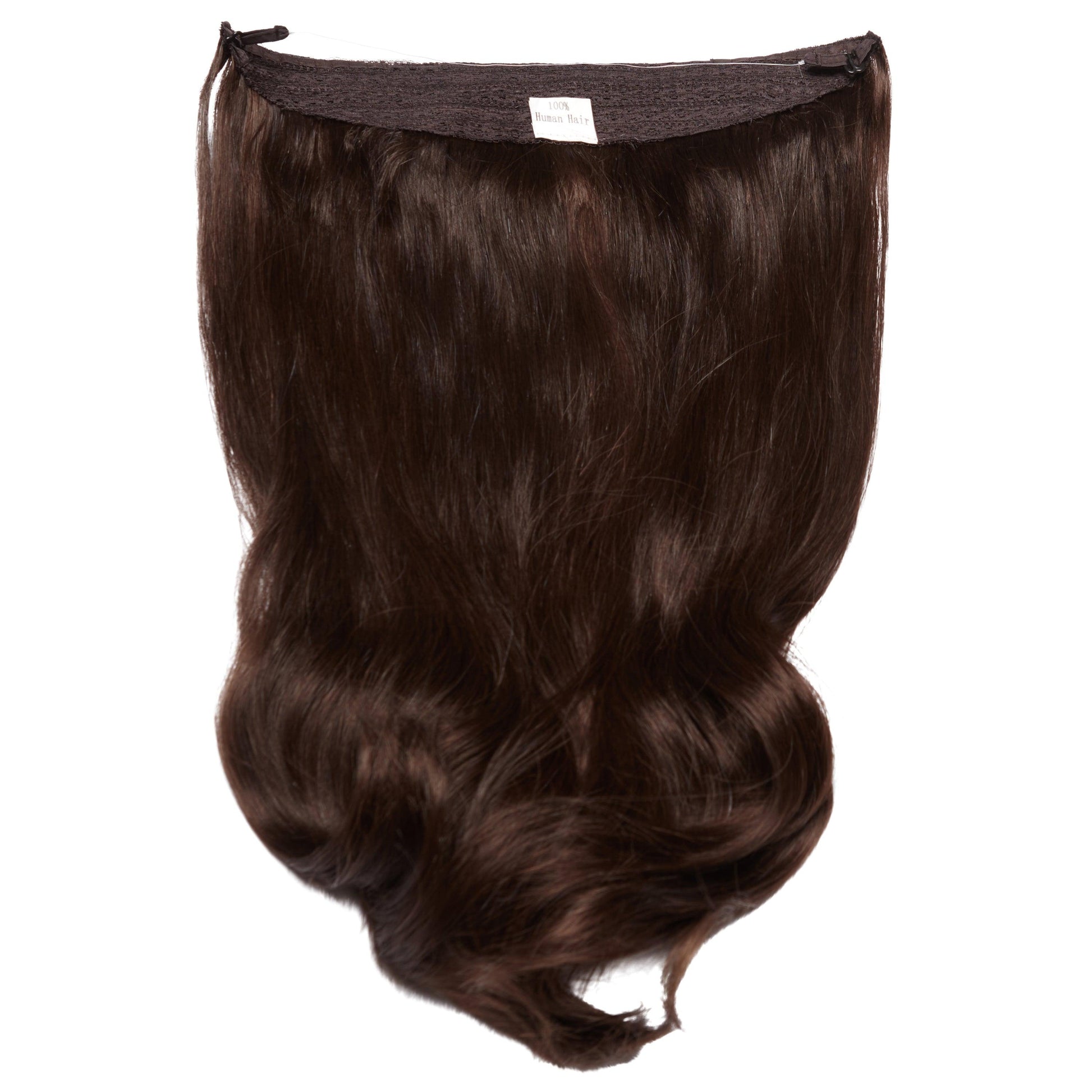 #4-6 DARK/MEDIUM BROWN HALO EXTENSION - Fortune Wigs