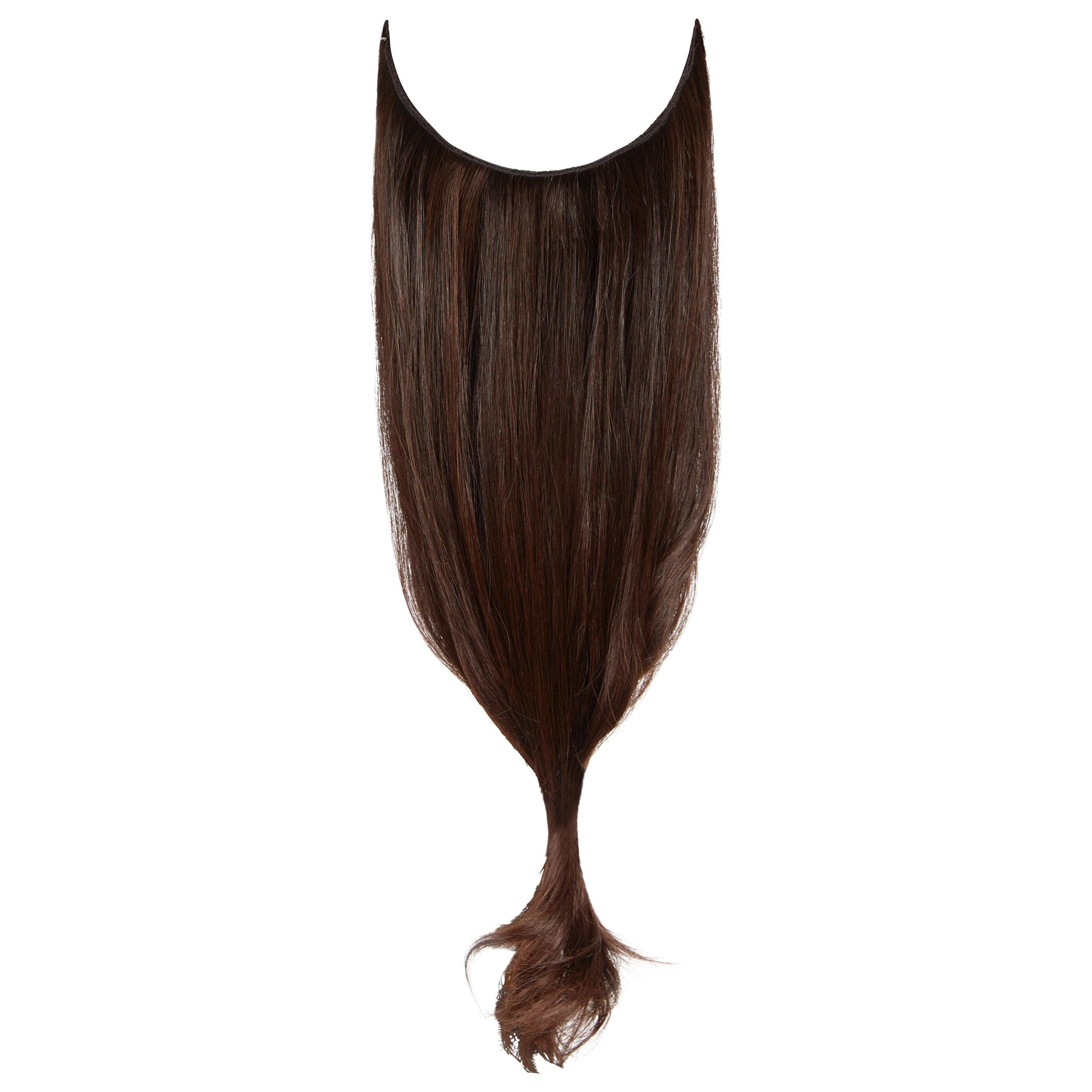 #4-6 DARK/MEDIUM BROWN HALO EXTENSION - Fortune Wigs