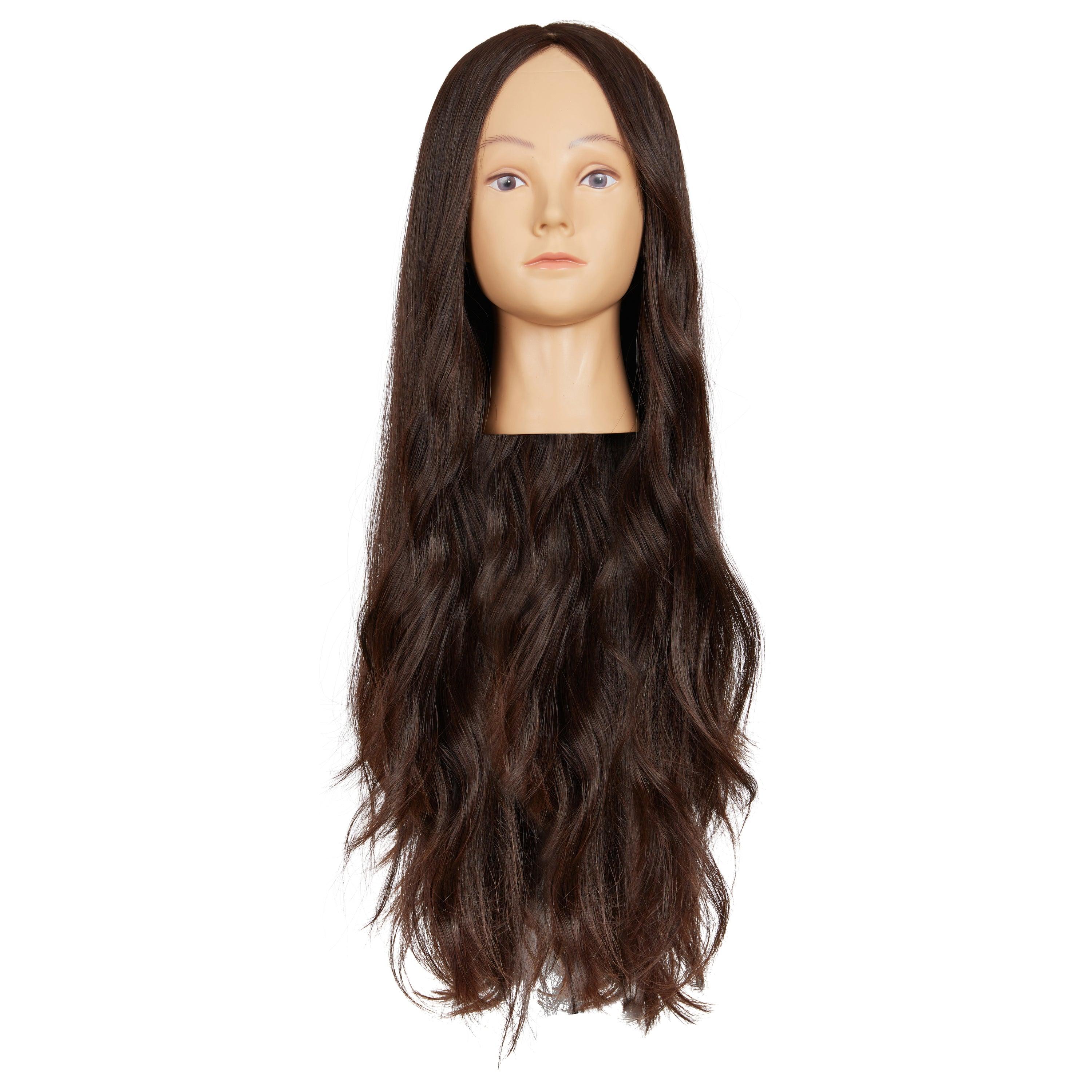 #3 DARK BROWN+REDDISH SILK FRENCH TOP WIGS - Fortune Wigs