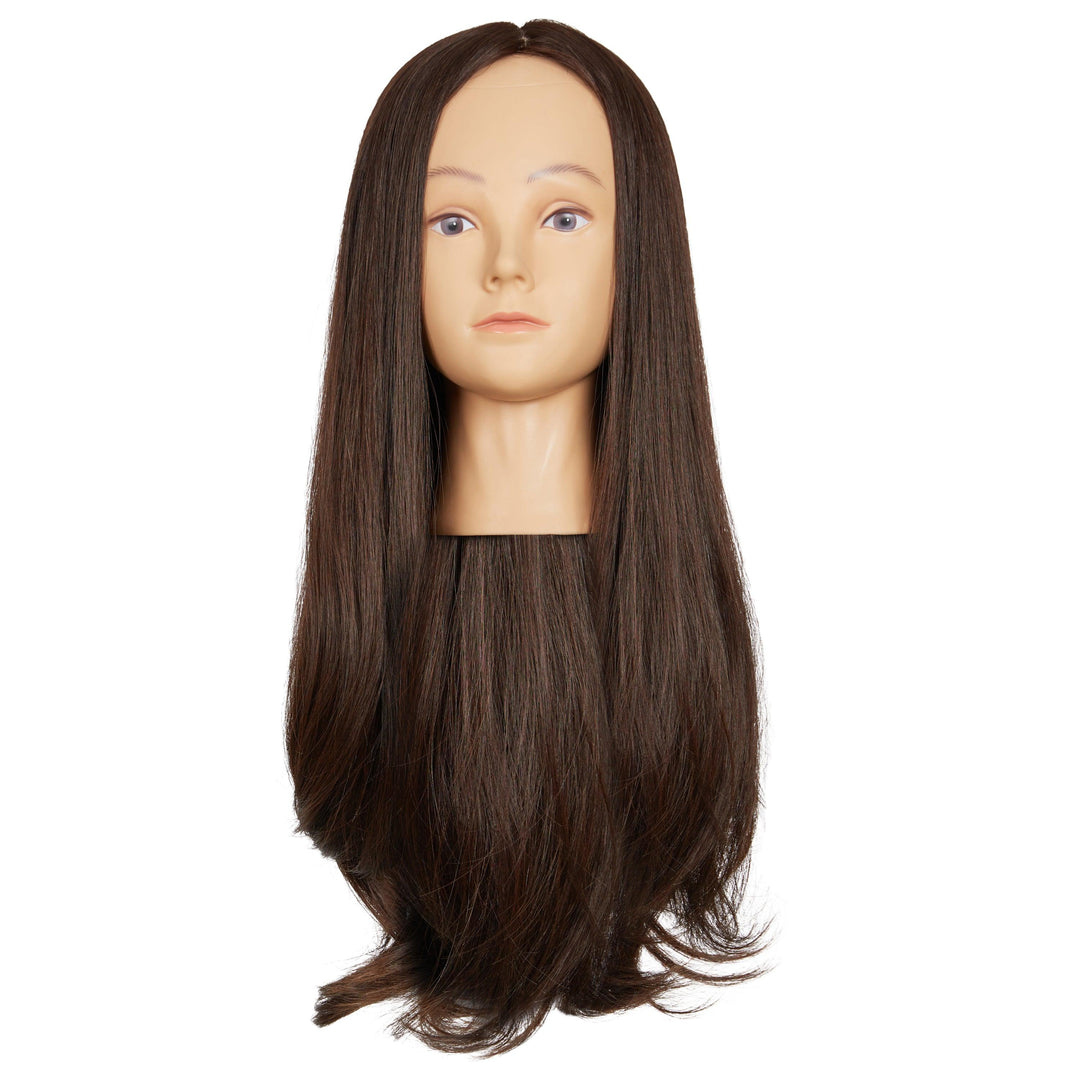#4 MEDIUM/DARK BROWN SILK FRENCH TOP WIGS - Fortune Wigs