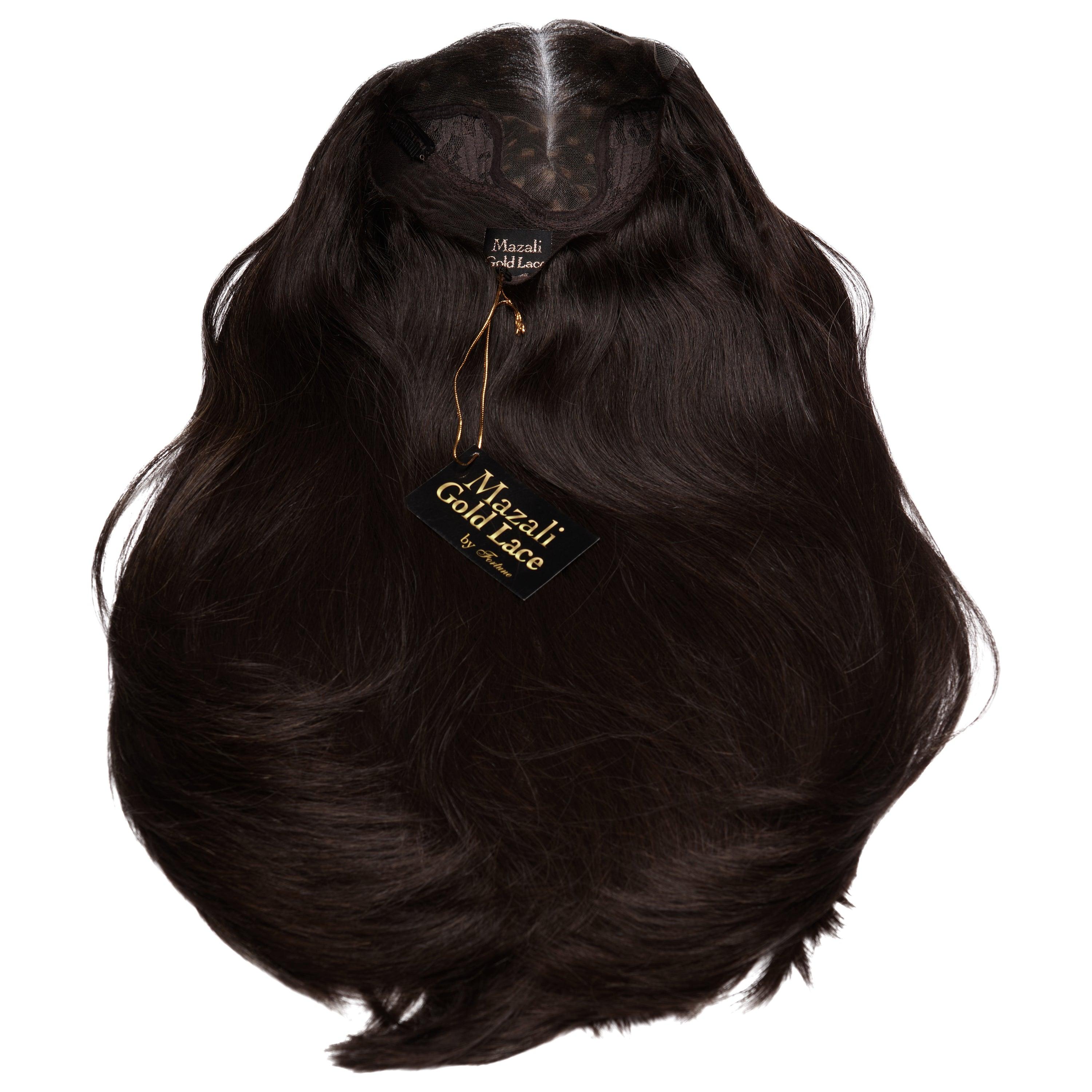 #2-12 DARK BROWN+BLOND LACE TOP WIGS - Fortune Wigs