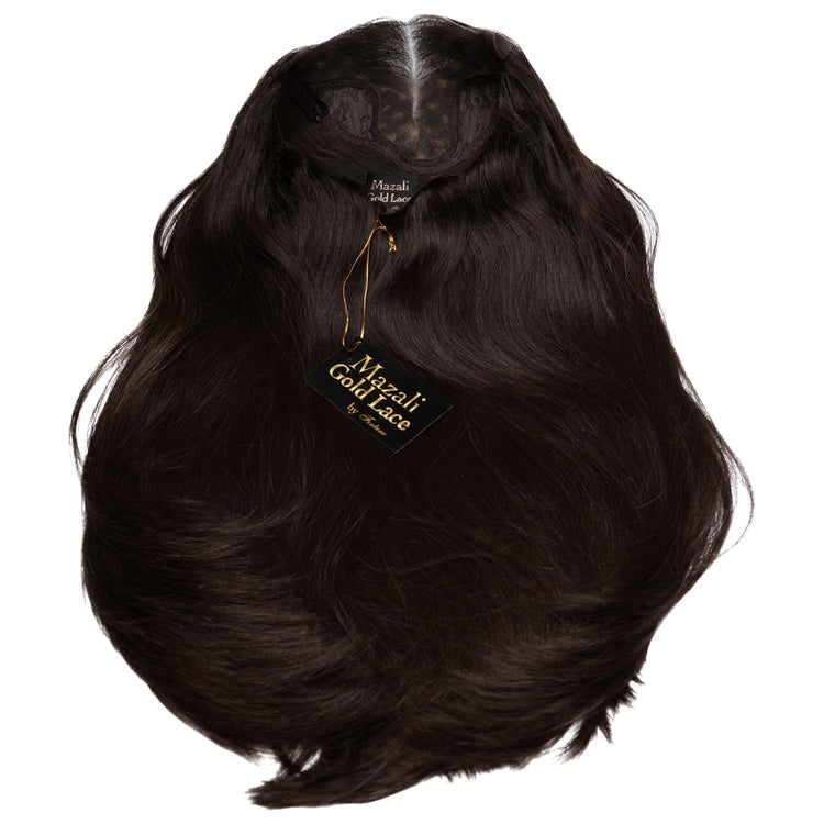 #2-12 DARK BROWN+BLOND LACE TOP WIGS - Fortune Wigs