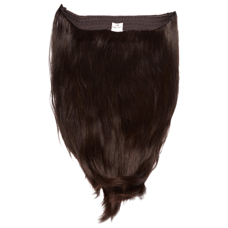 #2 DARK BROWN HALO EXTENSION - Fortune Wigs