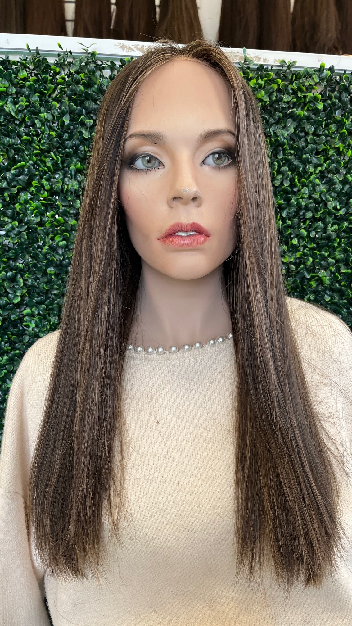 Lined Lace Top Wig