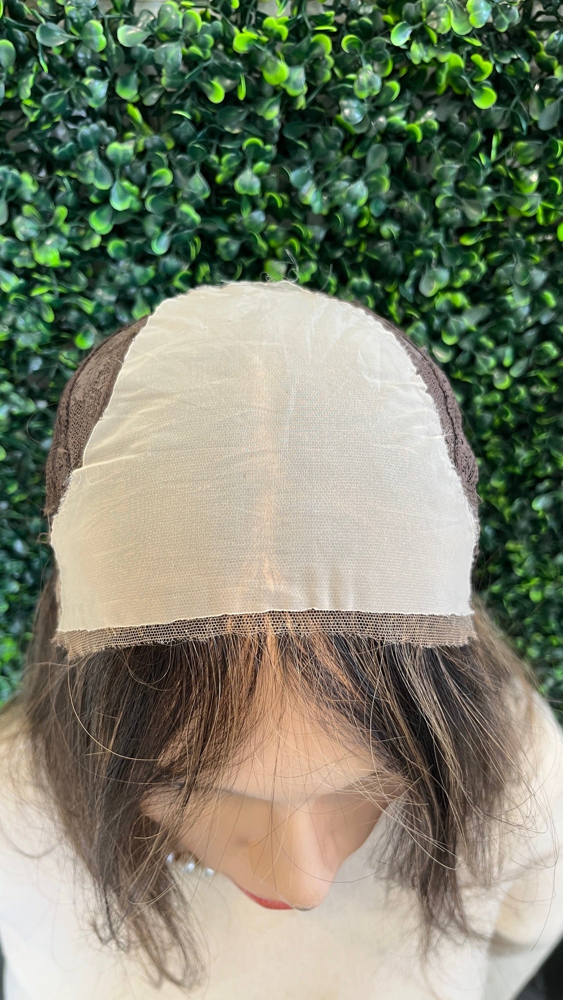 Lined Lace Top Wig