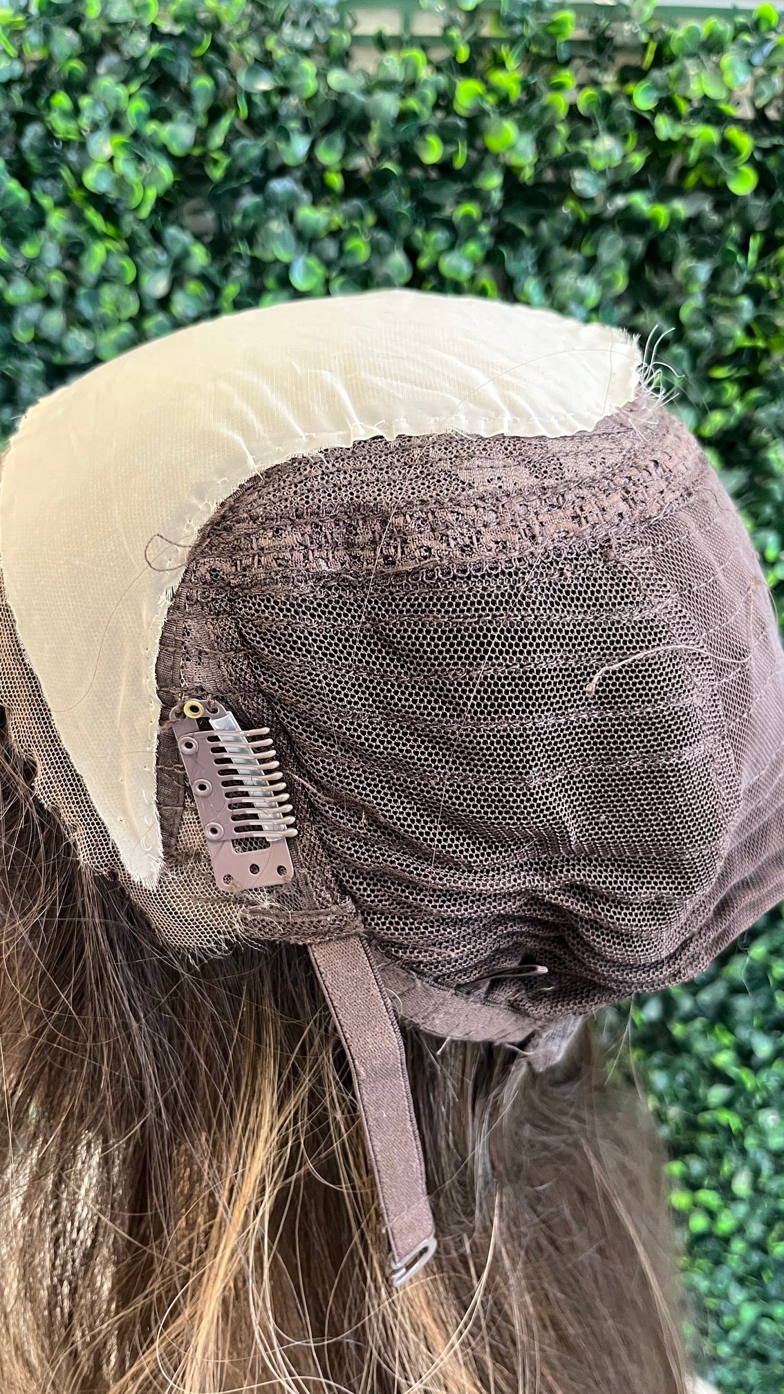 Lined Lace Top Wig